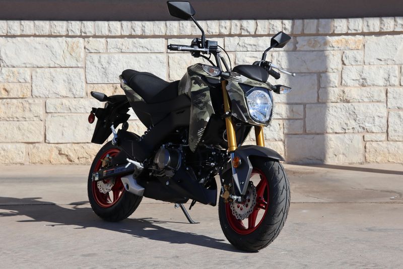 2025 KAWASAKI Z125 PRO CYPHER CAMO TAN 