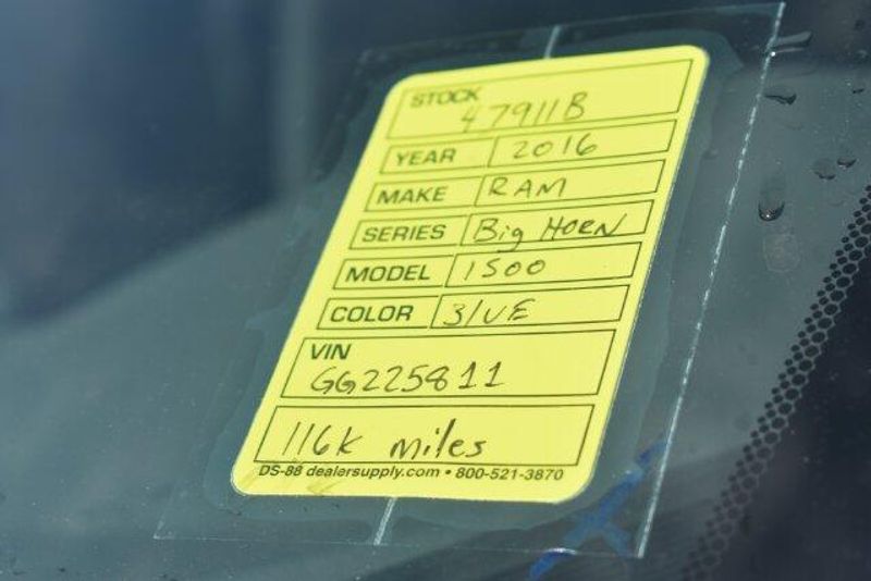 Used 2016 RAM 1500 Big HornImage 15