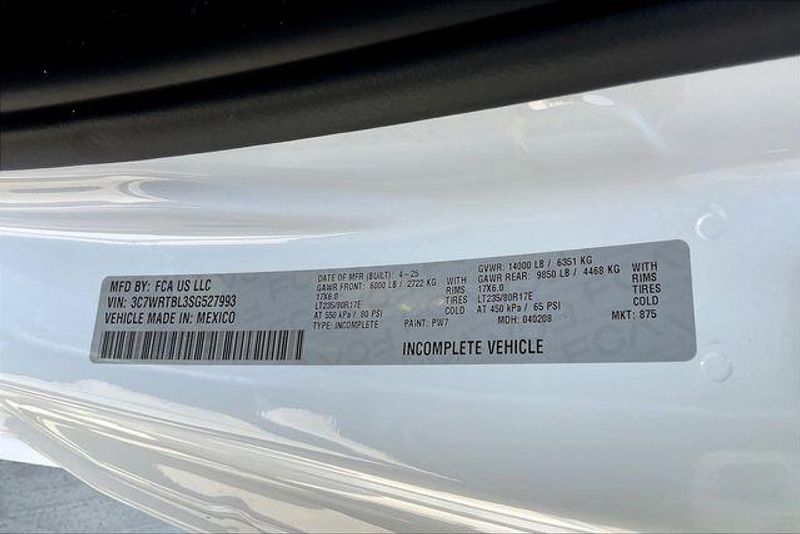 New 2025 RAM 3500 Tradesman Chassis Regular Cab 4x4 84