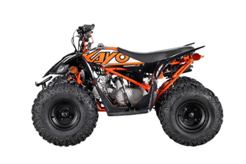 2024 KAYO PREDATOR 110 BLACK in a BLACK exterior color. Family PowerSports (877) 886-1997 familypowersports.com 