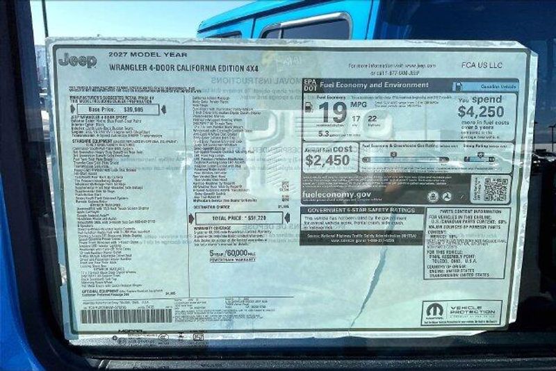 New 2027 Jeep Wrangler 4-door California EditionImage 16
