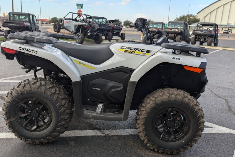 2025 CFMOTO CFORCE 500 S PEARL WHITE 