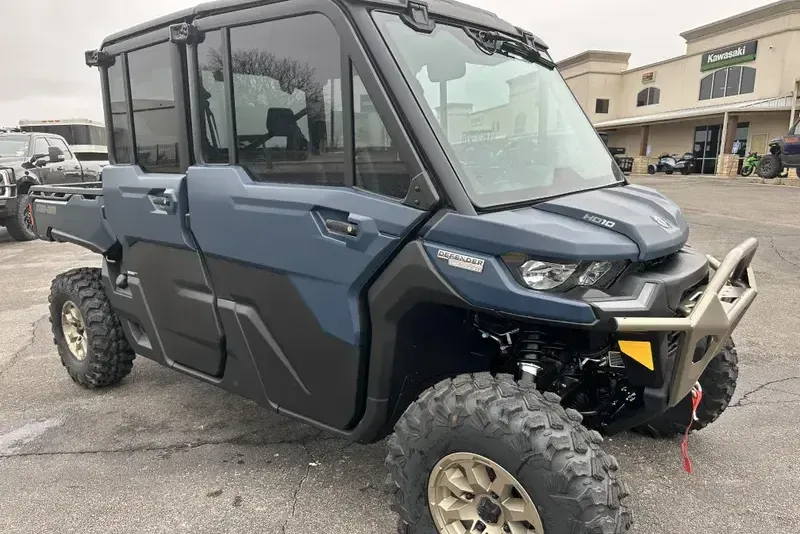2025 CAN-AM DEFENDER MAX LIMITED CAB HD10 DUSTY NAVY 