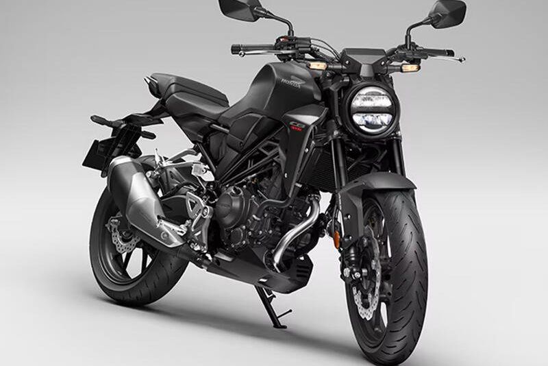 2025 HONDA CB300R ABS MATTE BLACK METALLIC 