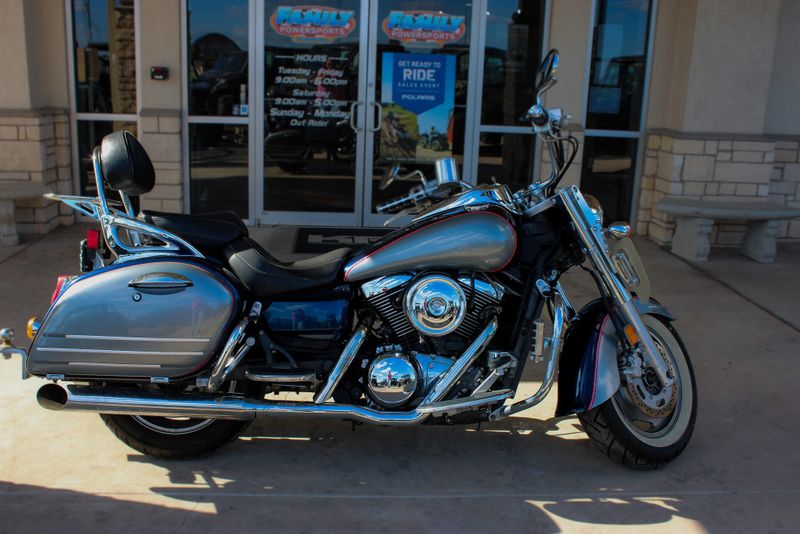 2008 KAWASAKI VULCAN 1600 NOMAD BLUE SILVER 