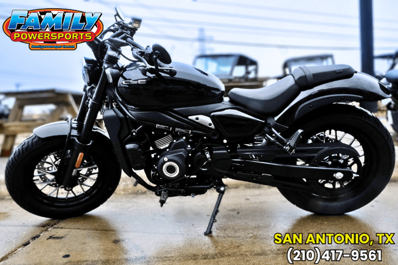 2025 CFMOTO 450CLC NEBULA BLACK 