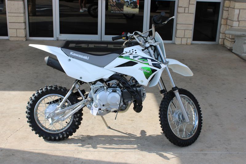 New 2026 KAWASAKI KLX110R L BRIGHT WHITE 