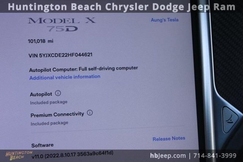 2017 Tesla Model X 75DImage 21