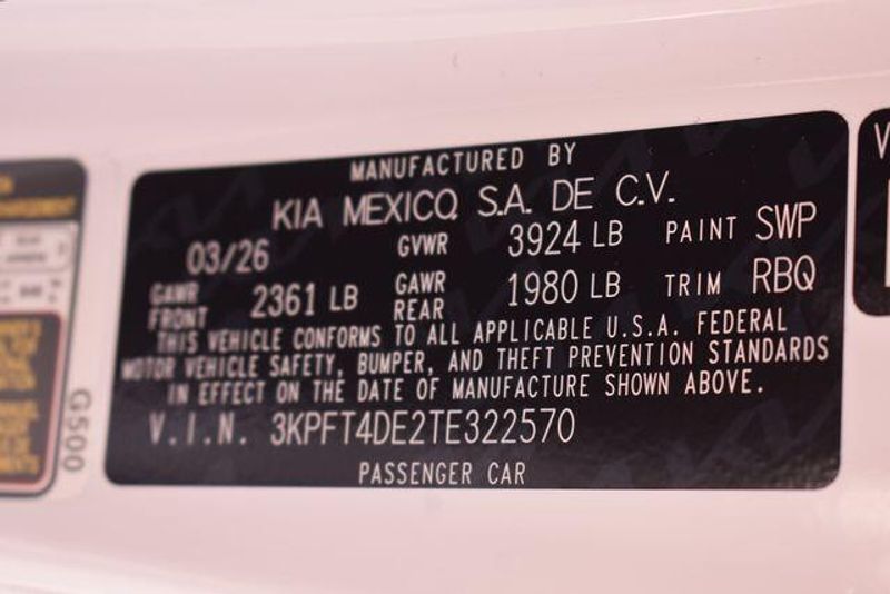 New 2026 Kia K4 LXSImage 32