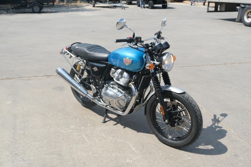 2023 ROYAL ENFIELD INT650 BLUE 