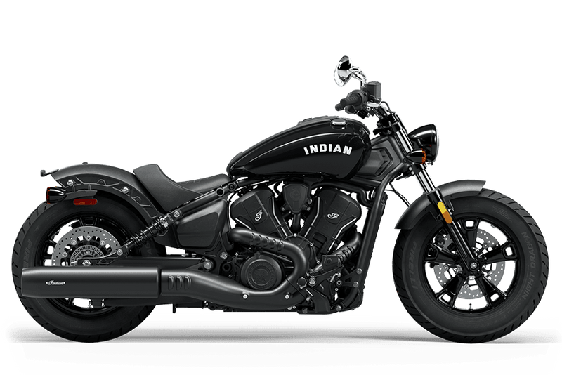 2025 INDIAN MOTORCYCLE SCOUT BOBBER BLACK METALLIC 