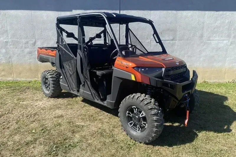 New 2025 POLARIS RANGER CREW XP 1000 PREMIUM  ORANGE RUST 