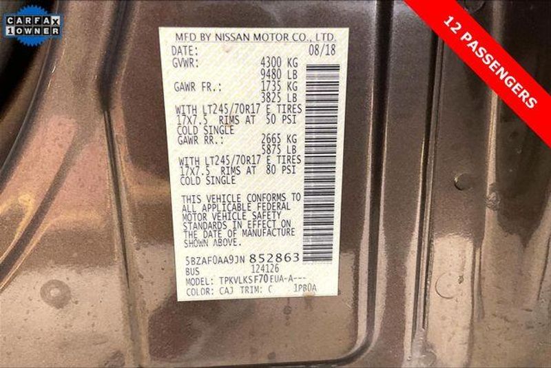 Used 2018 Nissan NV Passenger NV3500 HD SLImage 31