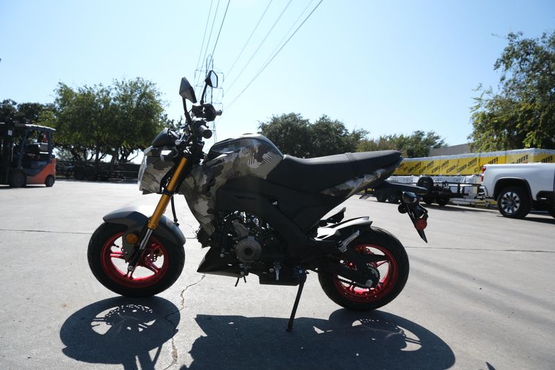 2025 KAWASAKI Z125 PRO CYPHER CAMO TAN 