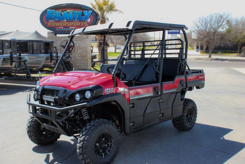 2025 KAWASAKI MULE PROFXT 1000 LE CANDY PERSIMMON RED 