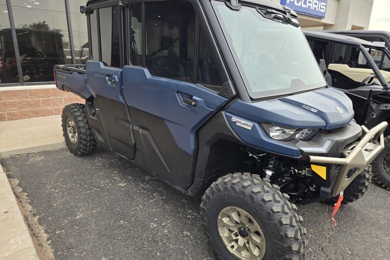 2025 CAN-AM DEFENDER MAX LIMITED CAB HD10 DUSTY NAVY 