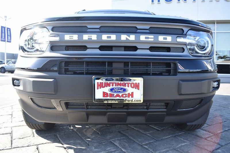 2024 Ford Bronco Sport Big Bend in a Shadow Black exterior color and Ebonyinterior. BEACH BLVD OF CARS beachblvdofcars.com 