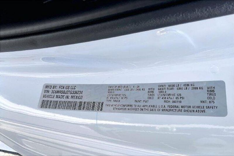 New 2026 RAM 2500 Big Horn Regular Cab 4x4 8