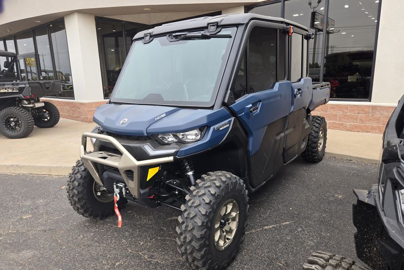 2025 CAN-AM DEFENDER MAX LIMITED CAB HD10 DUSTY NAVY 