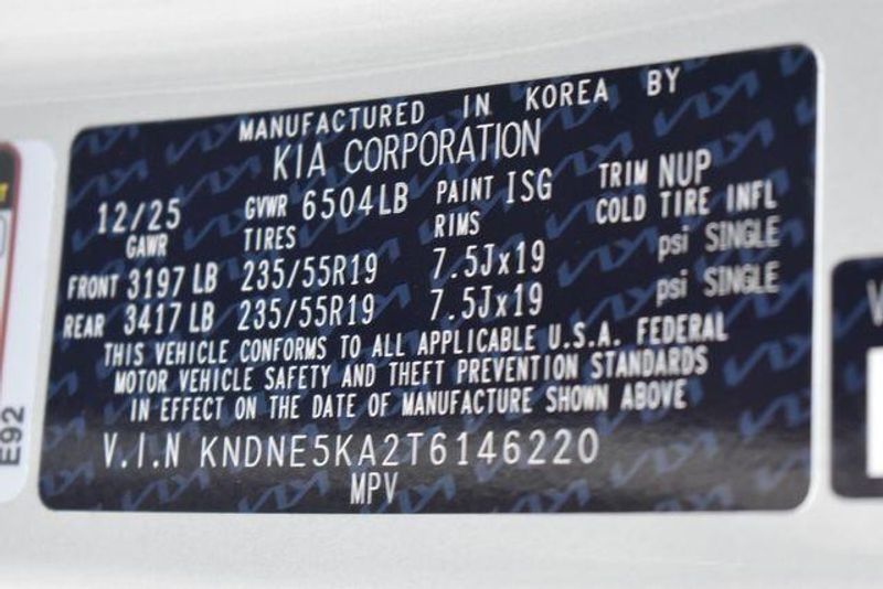 New 2026 Kia Carnival Hybrid SXImage 41