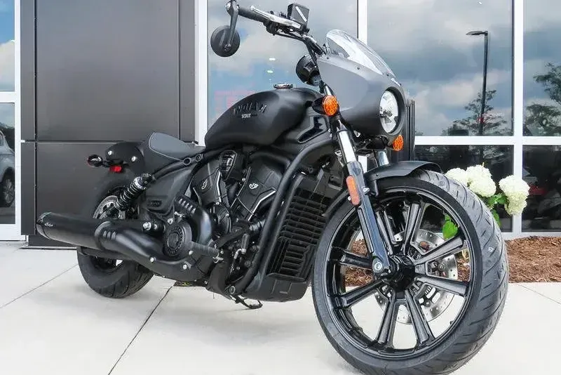2025 INDIAN MOTORCYCLE SPORT SCOUT LIMITED BLACK SMOKE 
