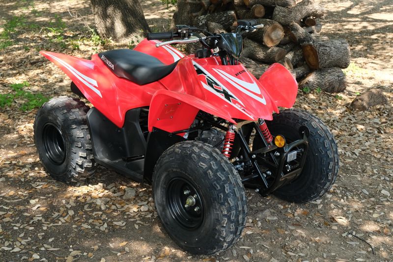 2025 HONDA TRX90X RED 