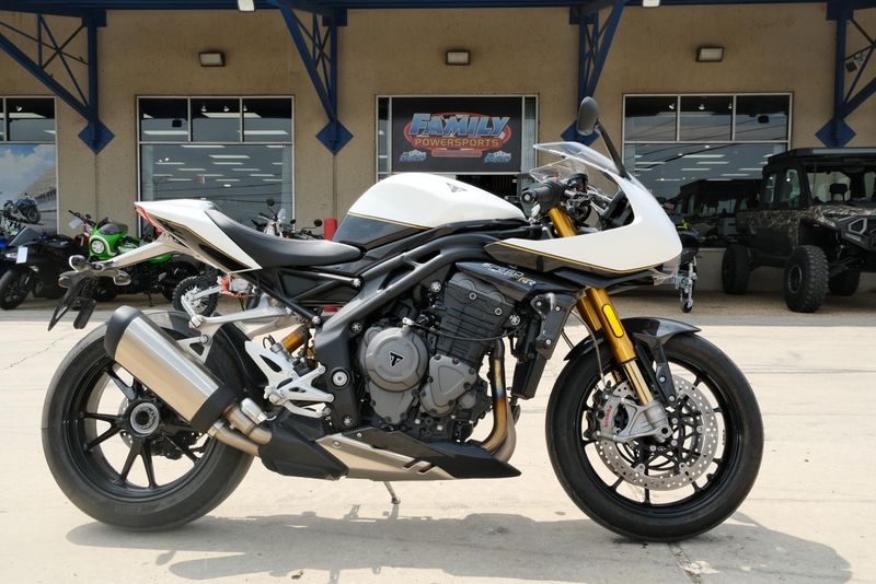 2023 TRIUMPH SPEED TRIPLE 1200 RR WHITE 