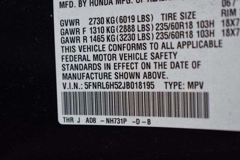 Used 2018 Honda Odyssey EXImage 15