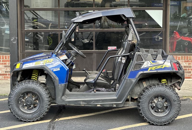 Used 2018 Polaris RZR 570 EPS NAVY BLUE Image 1