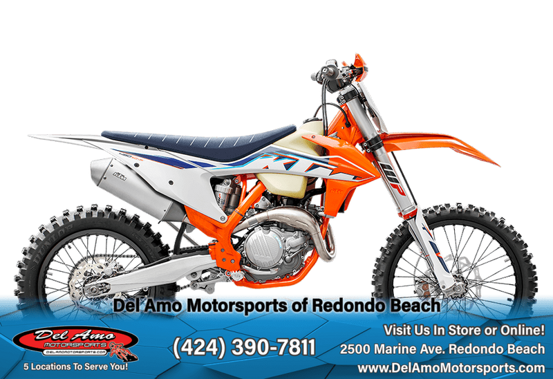 2024 KTM 450 XC-F  in a ORANGE exterior color. Del Amo Motorsports of Redondo Beach (424) 304-1660 delamomotorsports.com 