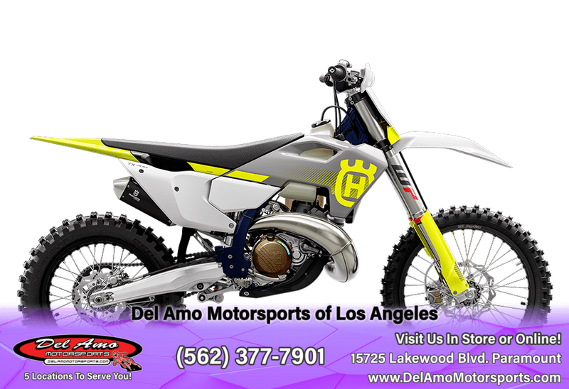 2024 HUSQVARNA TX 300  in a WHITE exterior color. Del Amo Motorsports of Los Angeles (562) 262-9181 delamomotorsports.com 