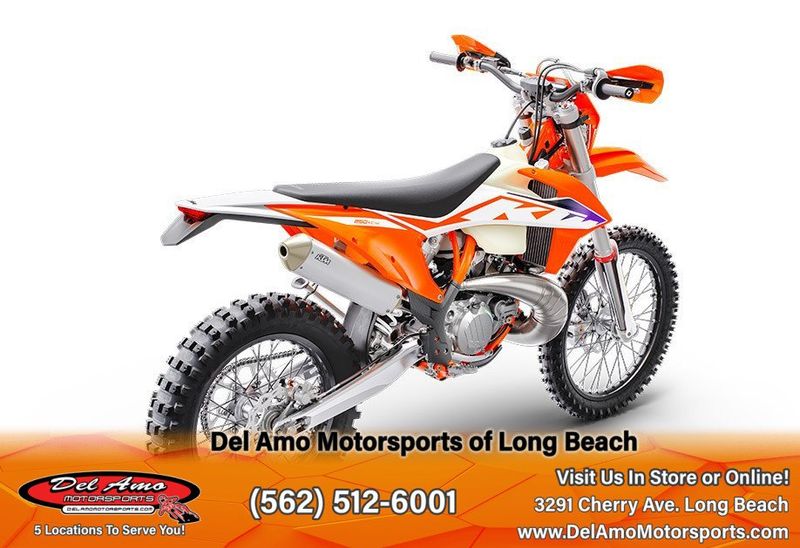 2024 KTM 250 XC-W  in a ORANGE exterior color. Del Amo Motorsports of Long Beach (562) 362-3160 delamomotorsports.com 