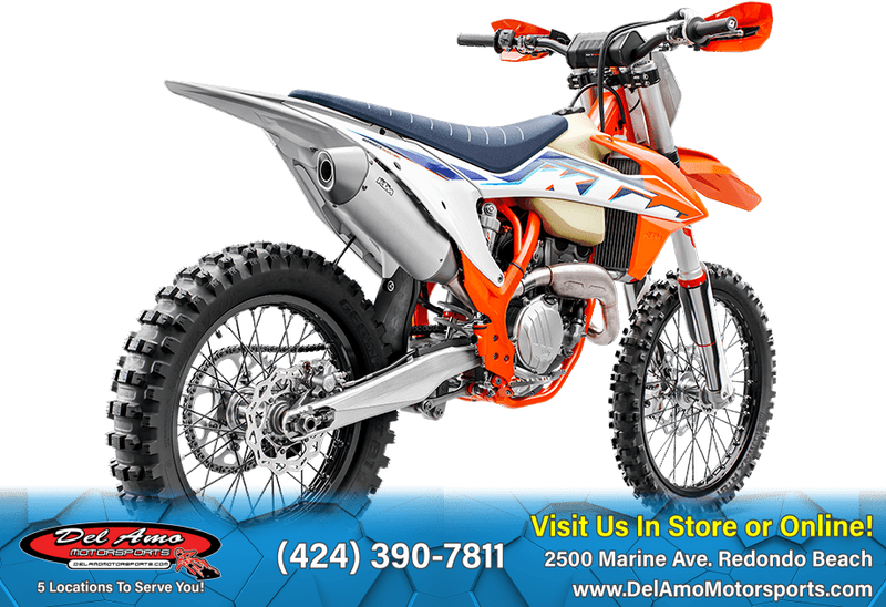 2024 KTM 250 XC-F  in a ORANGE exterior color. Del Amo Motorsports of Redondo Beach (424) 304-1660 delamomotorsports.com 