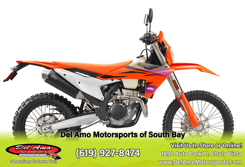 2024 KTM 350 EXC-F  in a ORANGE exterior color. Del Amo Motorsports of South Bay (619) 547-1937 delamomotorsports.com 