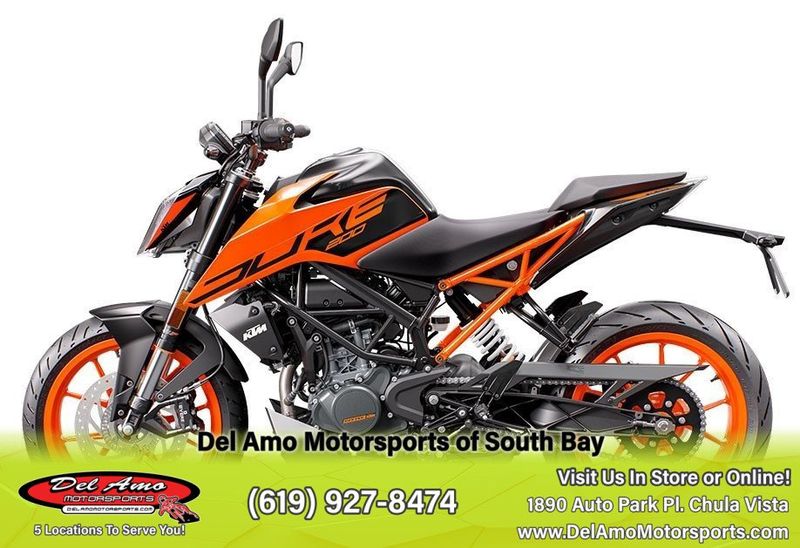 2023 KTM 200 DUKE  in a ORANGE exterior color. Del Amo Motorsports of South Bay (619) 547-1937 delamomotorsports.com 