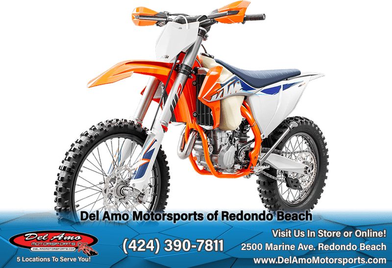 2024 KTM 450 XC-F  in a ORANGE exterior color. Del Amo Motorsports of Redondo Beach (424) 304-1660 delamomotorsports.com 