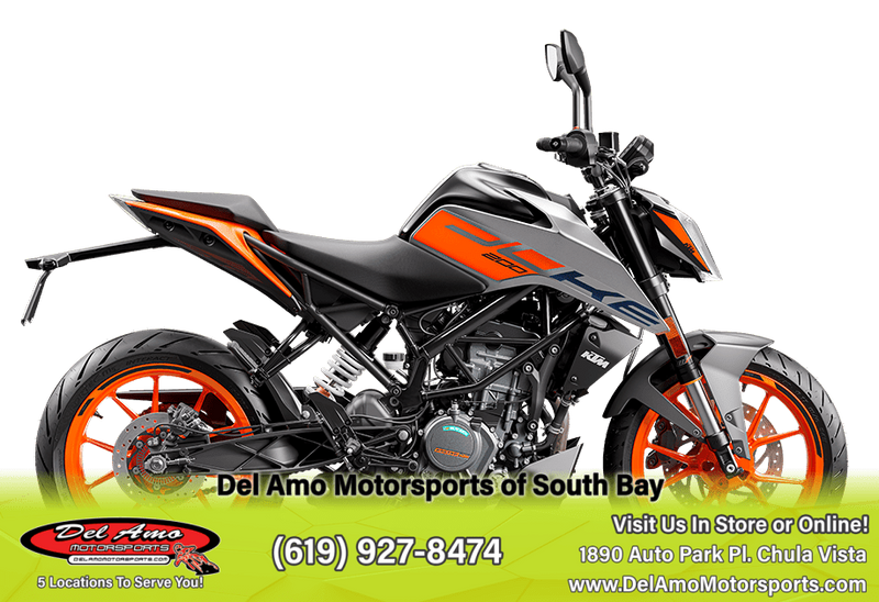 2023 KTM 200 DUKE  in a ORANGE exterior color. Del Amo Motorsports of South Bay (619) 547-1937 delamomotorsports.com 