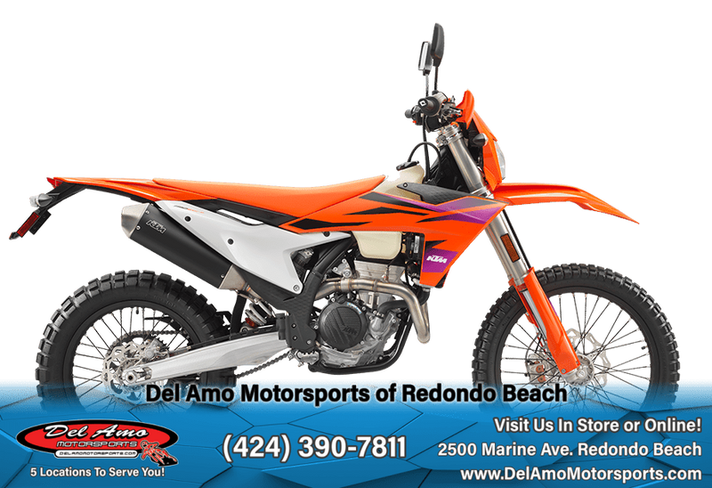 2024 KTM 350 EXC-F  in a ORANGE exterior color. Del Amo Motorsports of Redondo Beach (424) 304-1660 delamomotorsports.com 