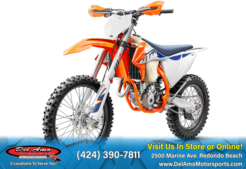 2024 KTM 250 XC-F  in a ORANGE exterior color. Del Amo Motorsports of Redondo Beach (424) 304-1660 delamomotorsports.com 