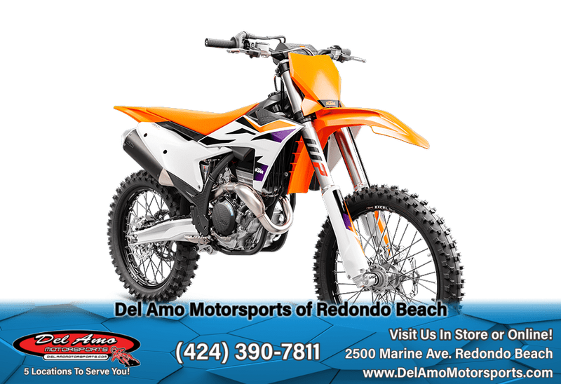 2024 KTM 350 SX-F  in a ORANGE exterior color. Del Amo Motorsports of Redondo Beach (424) 304-1660 delamomotorsports.com 