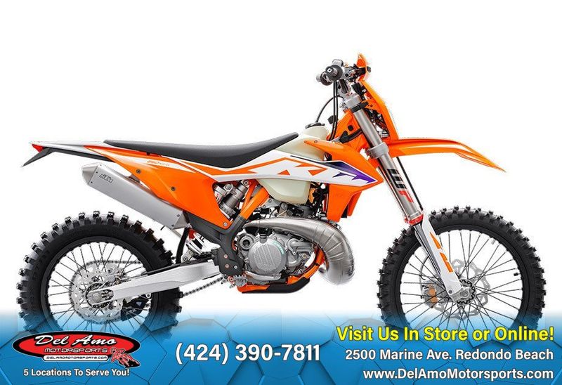 2024 KTM 250 XC-W  in a ORANGE exterior color. Del Amo Motorsports of Redondo Beach (424) 304-1660 delamomotorsports.com 