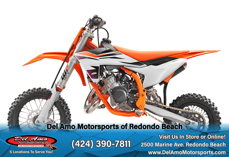 2024 KTM 50 SX  in a ORANGE exterior color. Del Amo Motorsports of Redondo Beach (424) 304-1660 delamomotorsports.com 