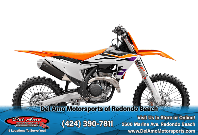 2024 KTM 350 SX-F  in a ORANGE exterior color. Del Amo Motorsports of Redondo Beach (424) 304-1660 delamomotorsports.com 