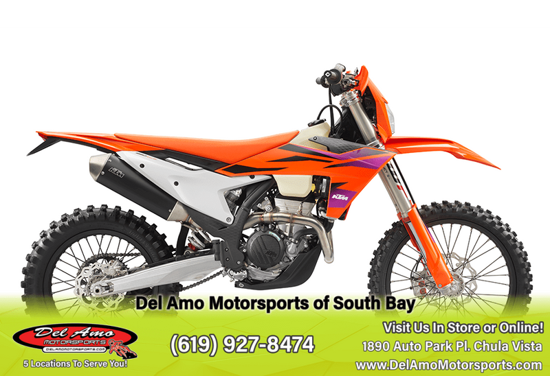 2024 KTM 350 XW-F  in a ORANGE exterior color. Del Amo Motorsports of South Bay (619) 547-1937 delamomotorsports.com 