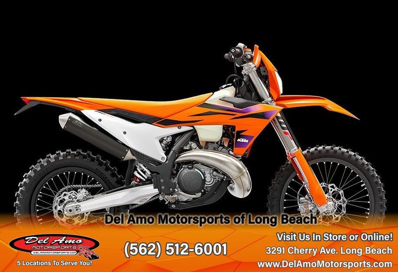 2024 KTM 250 XC-W  in a ORANGE exterior color. Del Amo Motorsports of Long Beach (562) 362-3160 delamomotorsports.com 