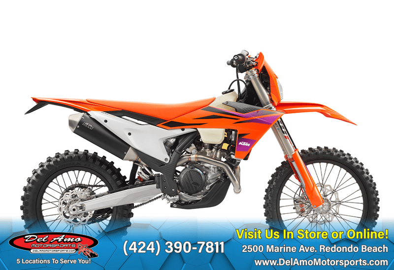 2024 KTM 500 XW-F  in a ORANGE exterior color. Del Amo Motorsports of Redondo Beach (424) 304-1660 delamomotorsports.com 