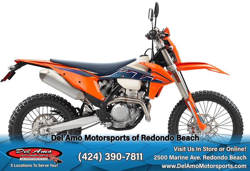 2024 KTM 350 EXC-F  in a ORANGE exterior color. Del Amo Motorsports of Redondo Beach (424) 304-1660 delamomotorsports.com 