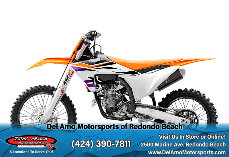 2024 KTM 350 SX-F  in a ORANGE exterior color. Del Amo Motorsports of Redondo Beach (424) 304-1660 delamomotorsports.com 