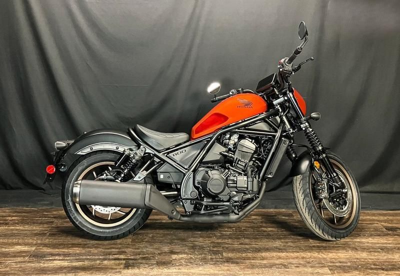 2025 Honda REBEL 1100 DCT SE FLARE ORANGE METALLIC Image 2
