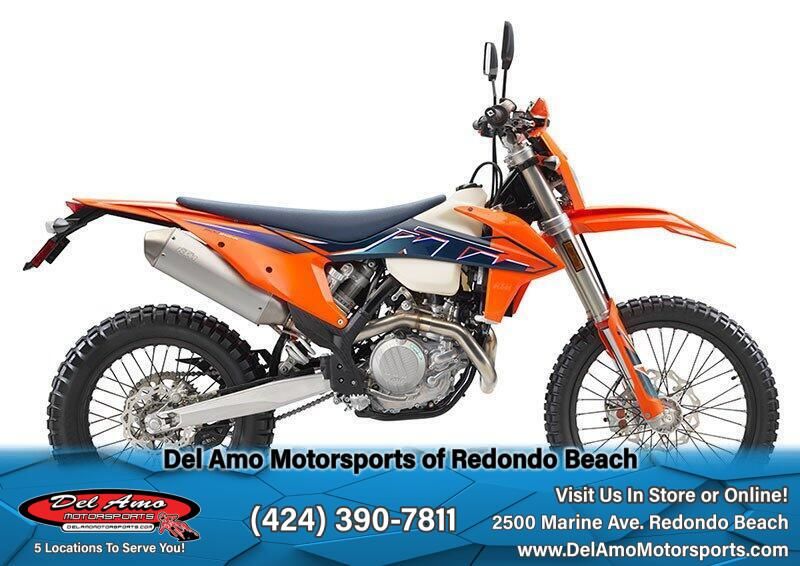 2024 KTM 500 EXC-F  in a ORANGE exterior color. Del Amo Motorsports of Redondo Beach (424) 304-1660 delamomotorsports.com 